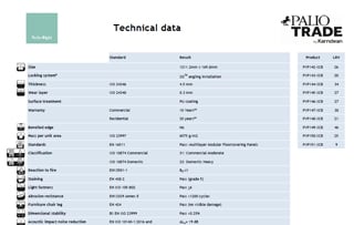 Palio Rigid Technical Data Sheet